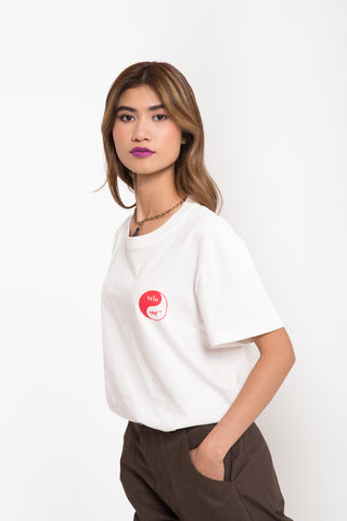 T shirt Noodles Rosso   Panna