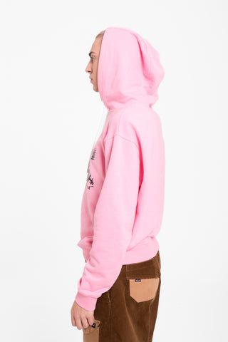 Felpa Dragone Hoodie       rosa