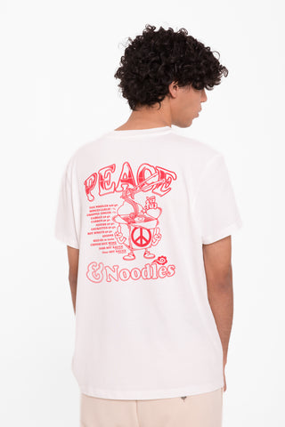 T shirt Noodles Rosso   Panna