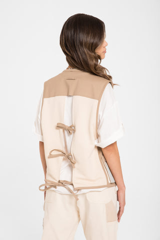 Gilet Cargo    sabbia