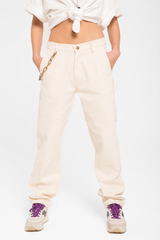 Pantalone  Workwear      panna