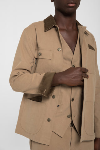 Giacca workwear    beige