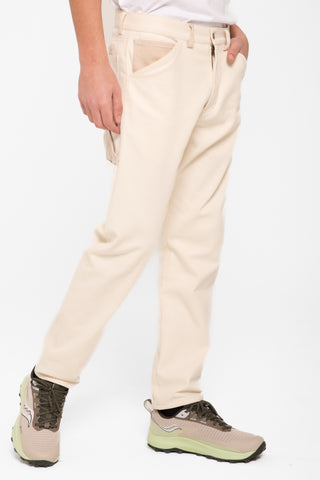 Pantalone workwear   panna