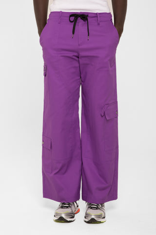 Pantalone cargo carpenter    viola