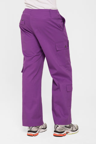 Pantalone cargo carpenter    viola