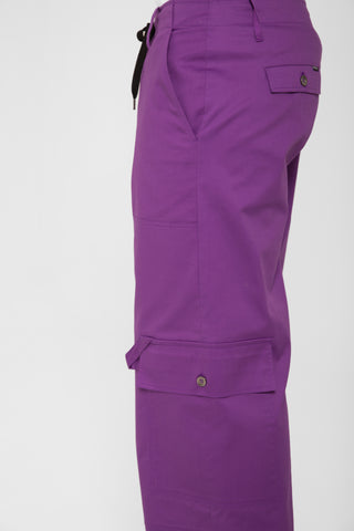 Pantalone cargo carpenter    viola