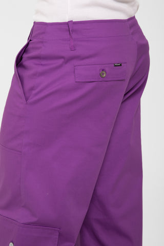 Pantalone cargo carpenter    viola