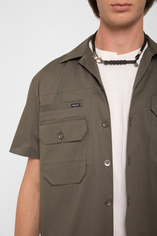 Camicia Cargo       verde militare