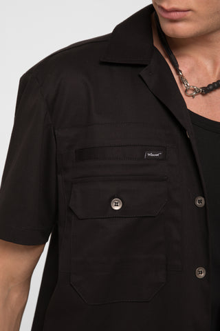 Camicia Cargo     nero