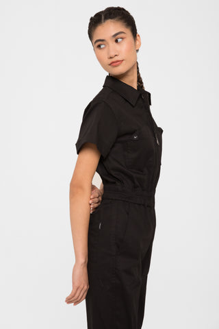 Jumpsuit lunga     nero