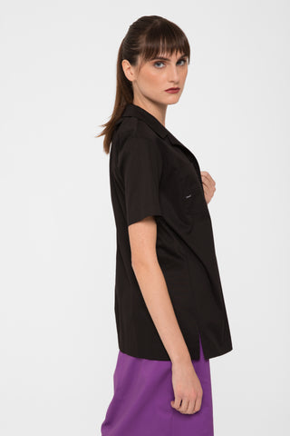 Camicia tasche     nero