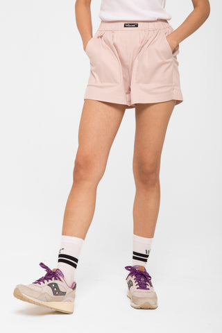 Shorts in cotone     rosa