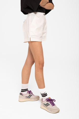 Shorts in cotone        bianco