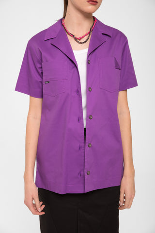 Camicia tasche      viola