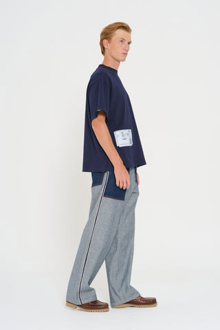 Jeans Inside Out Blu