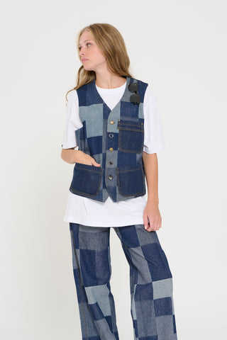 Gilet Patchwork