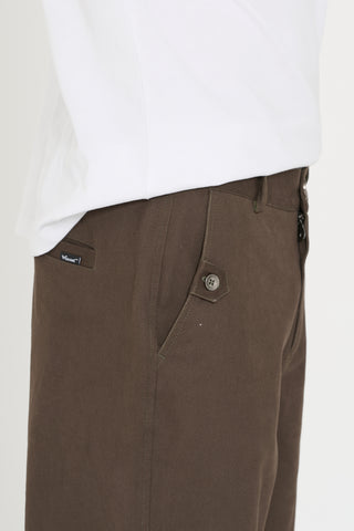 Pantalone Chino       verde militare