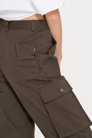 Pantalone Cargo  verde militare