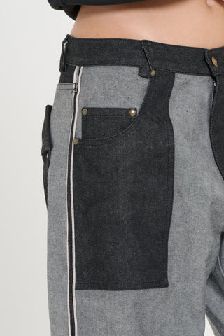 Jeans Inside Out Black