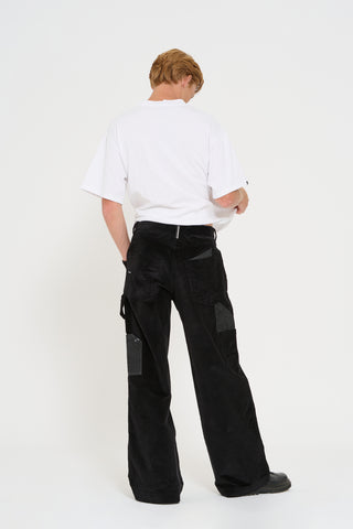 Pantalone carpenter black velvet