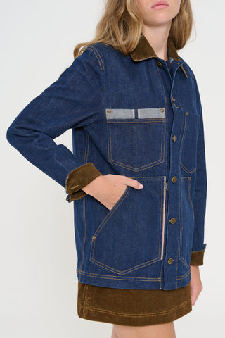 Giacca workwear denim